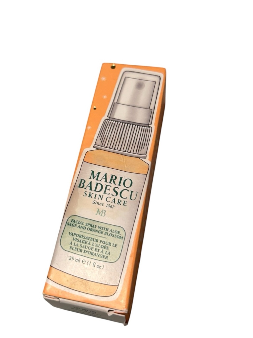 Mario Badescu Toner Spray Bottle - Orange